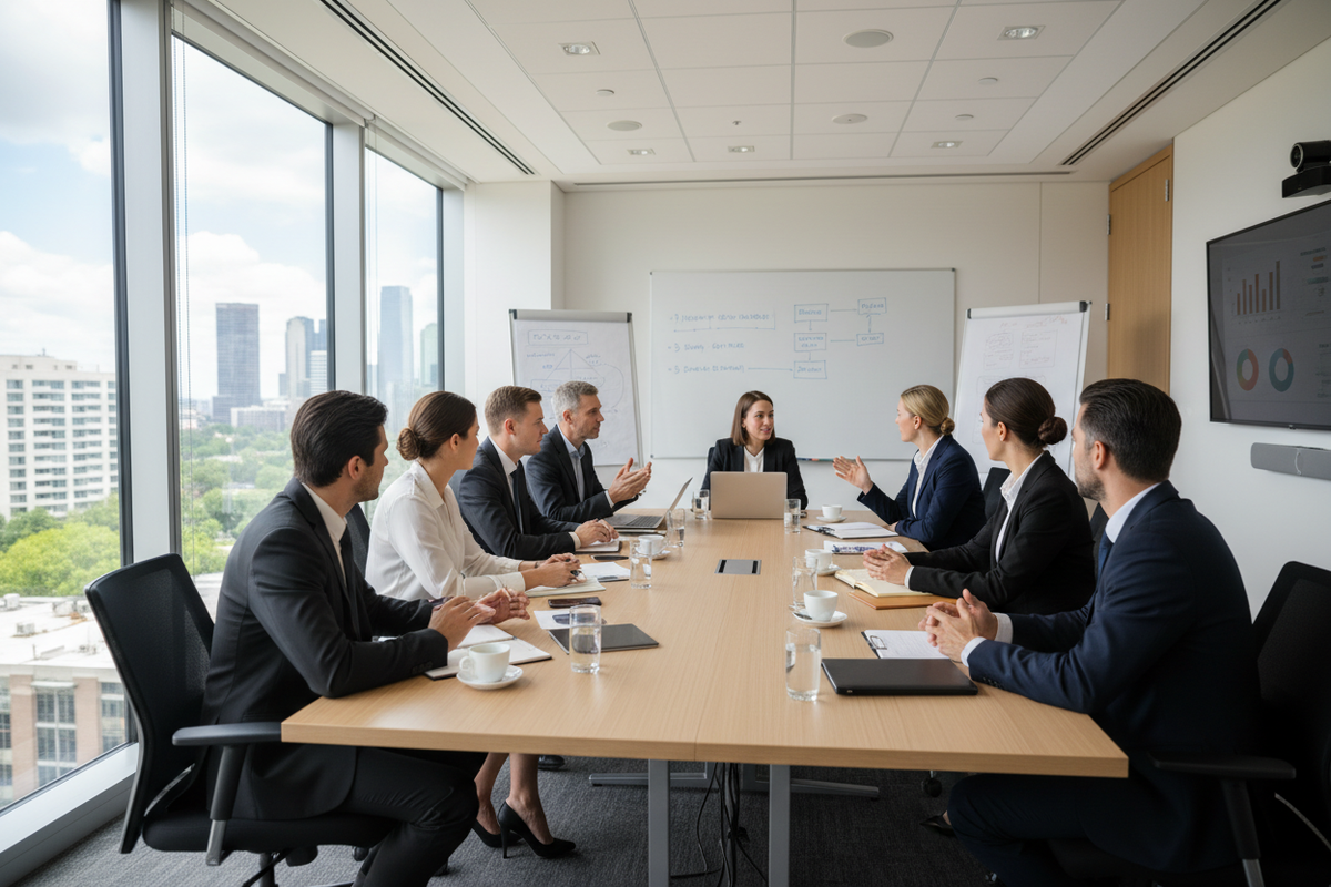 Professional Business Meeting